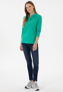 Kadın Mint Basic Sweatshirt - 50289541246