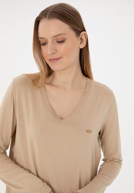 Kadın Kum Sweatshirt - 50289542054