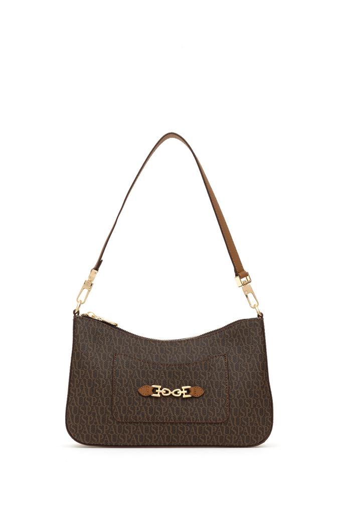 Kadın Kahverengi Uzun Askılı Kol Çantası