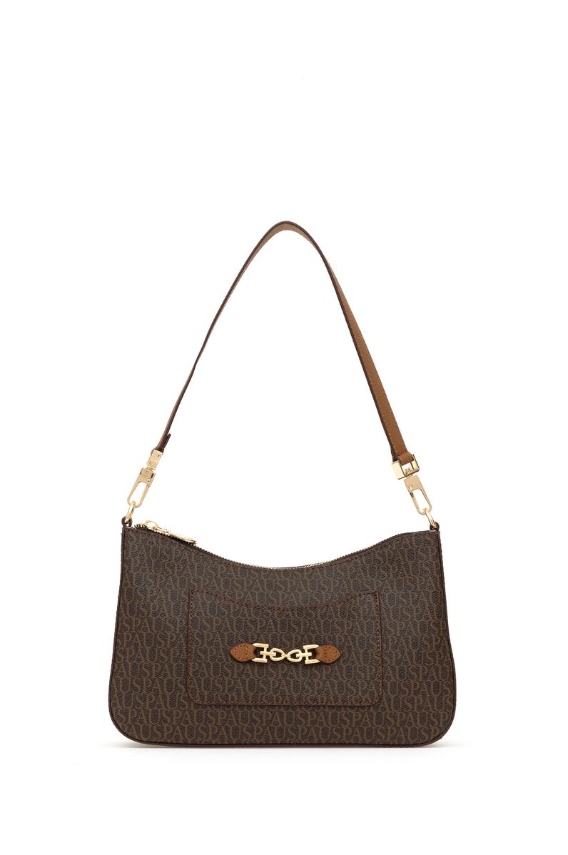 Kadın Kahverengi Uzun Askılı Kol Çantası