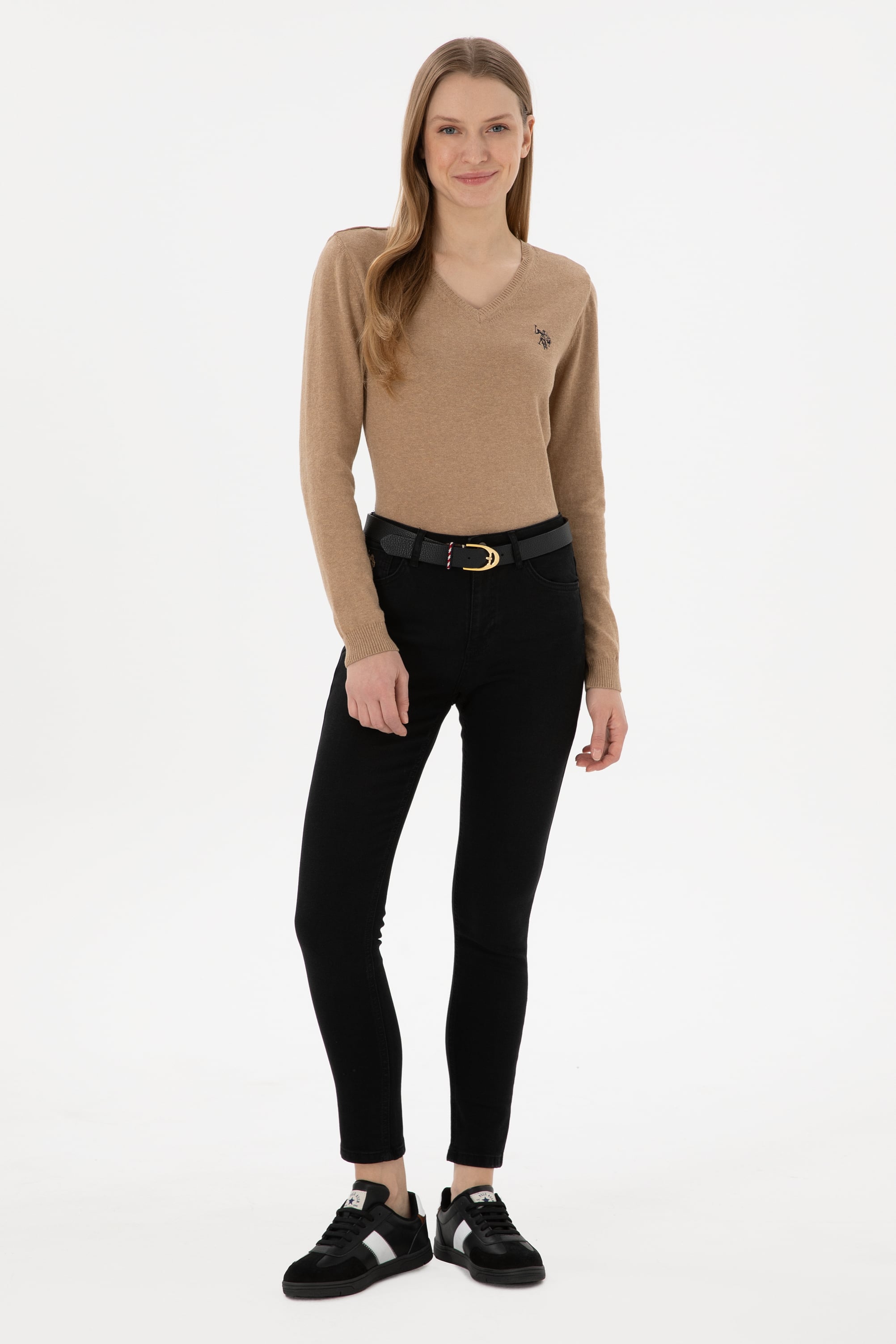 Kadın Siyah Skinny Fit Jean Pantolon - Image 1