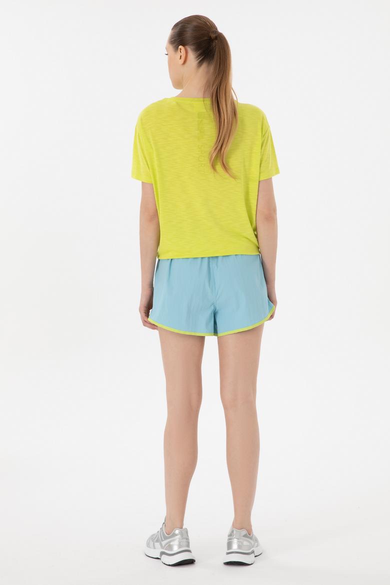 Kadın Su Yeşili Deniz Şortu - 50284609026