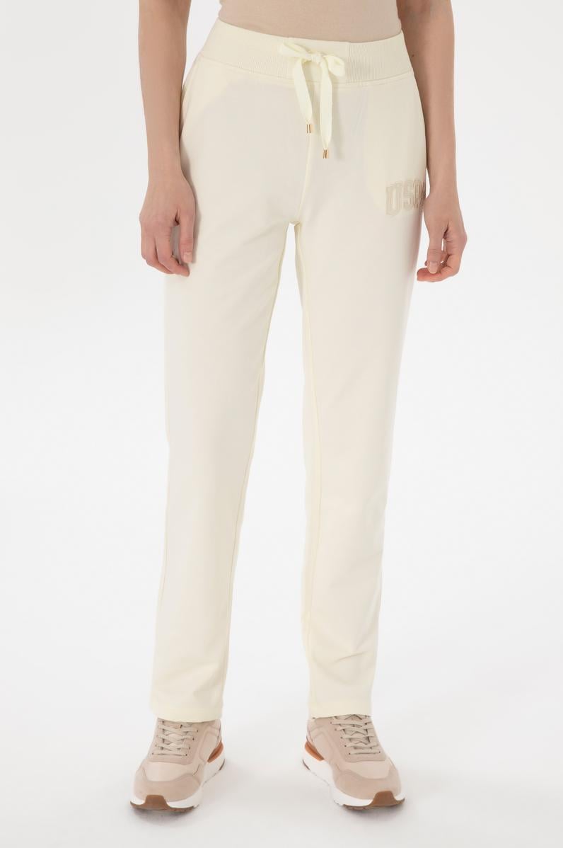 Kadın Krem Eşofman Altı