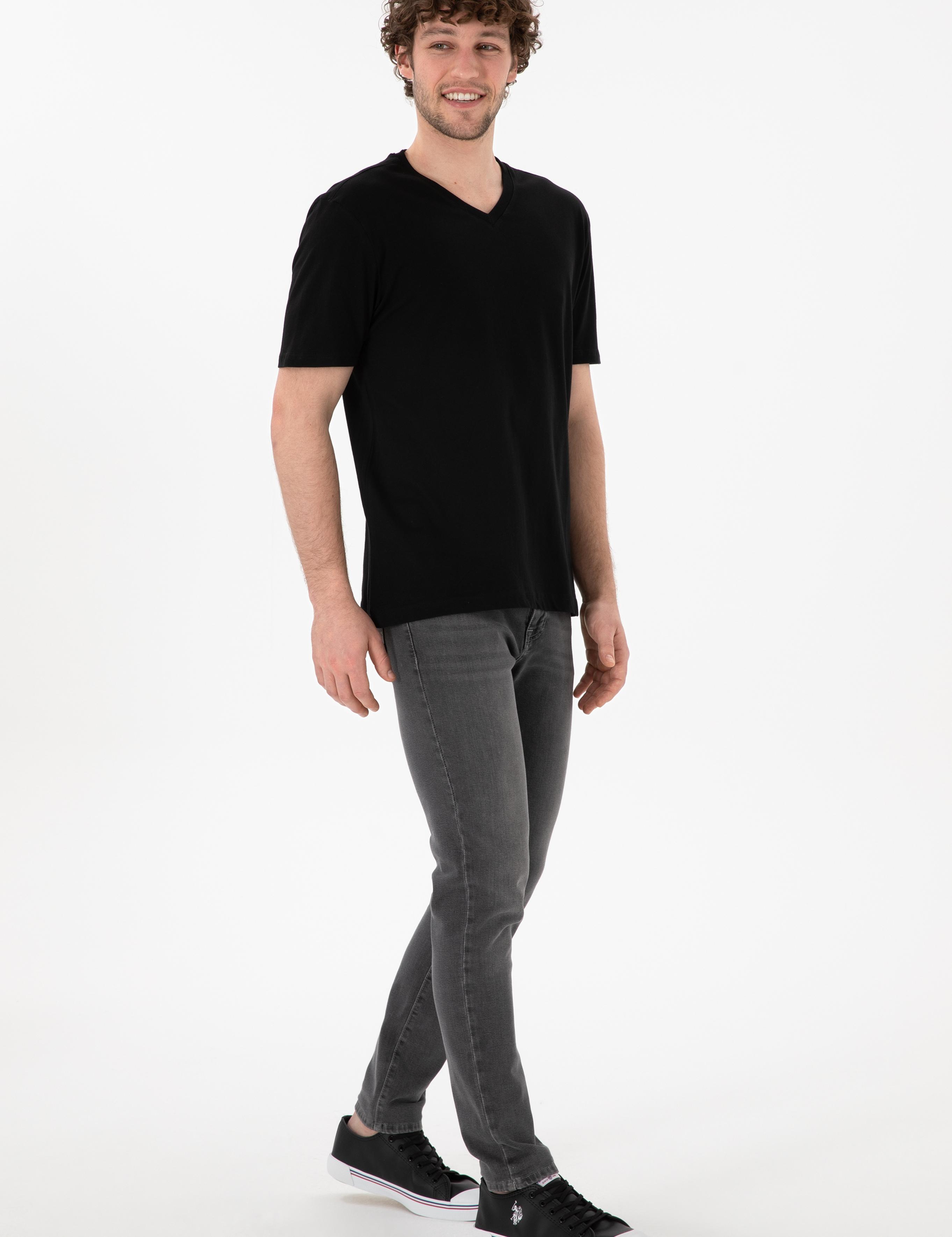 تی شرت یقه هفت آستین کوتاه رگولار یقه هفت مردانه یو اس پولو | U.S. Polo Assn. - تصویر 5