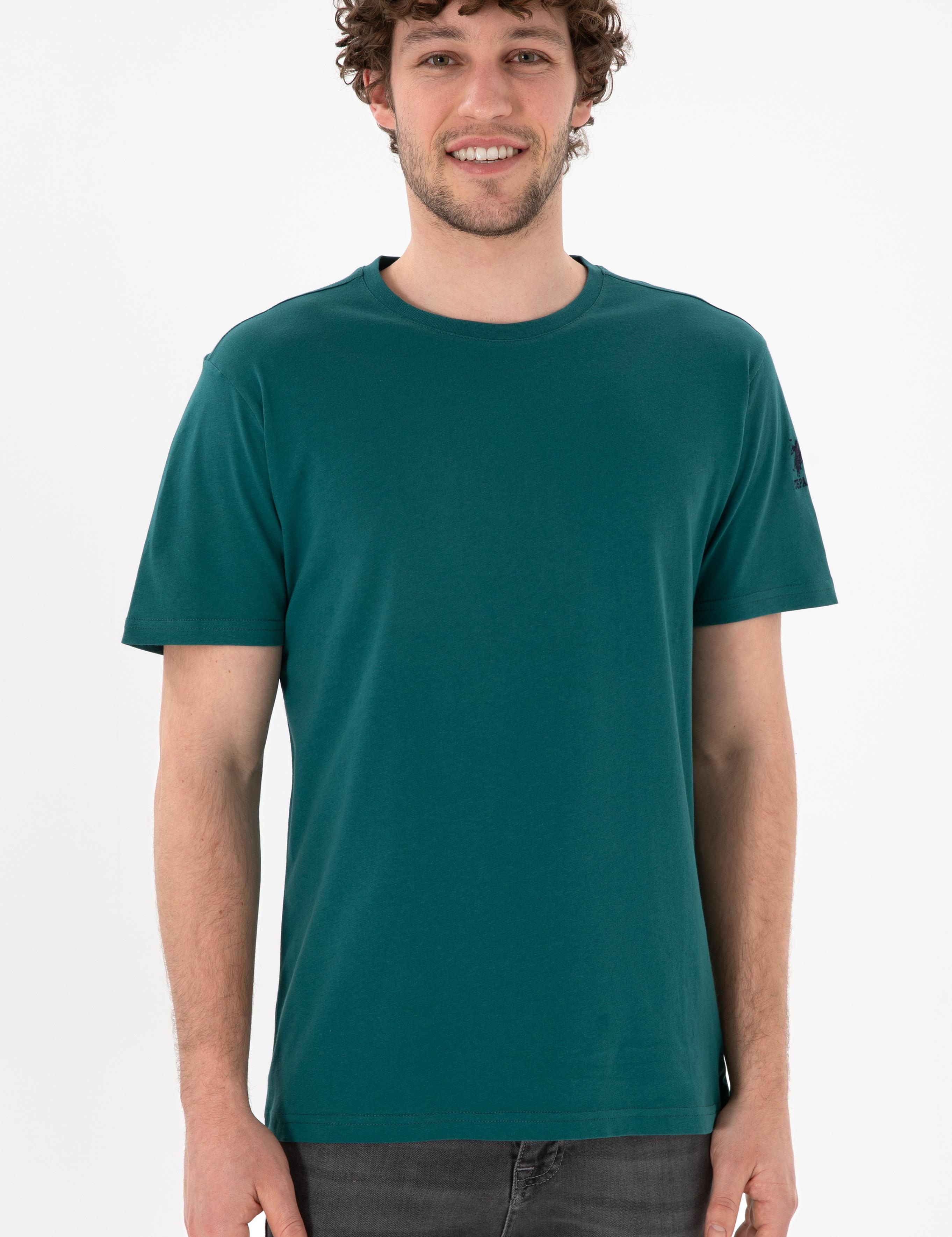 تی شرت یقه گرد آستین کوتاه رگولار یقه گرد مردانه یو اس پولو | U.S. Polo Assn. - تصویر 4