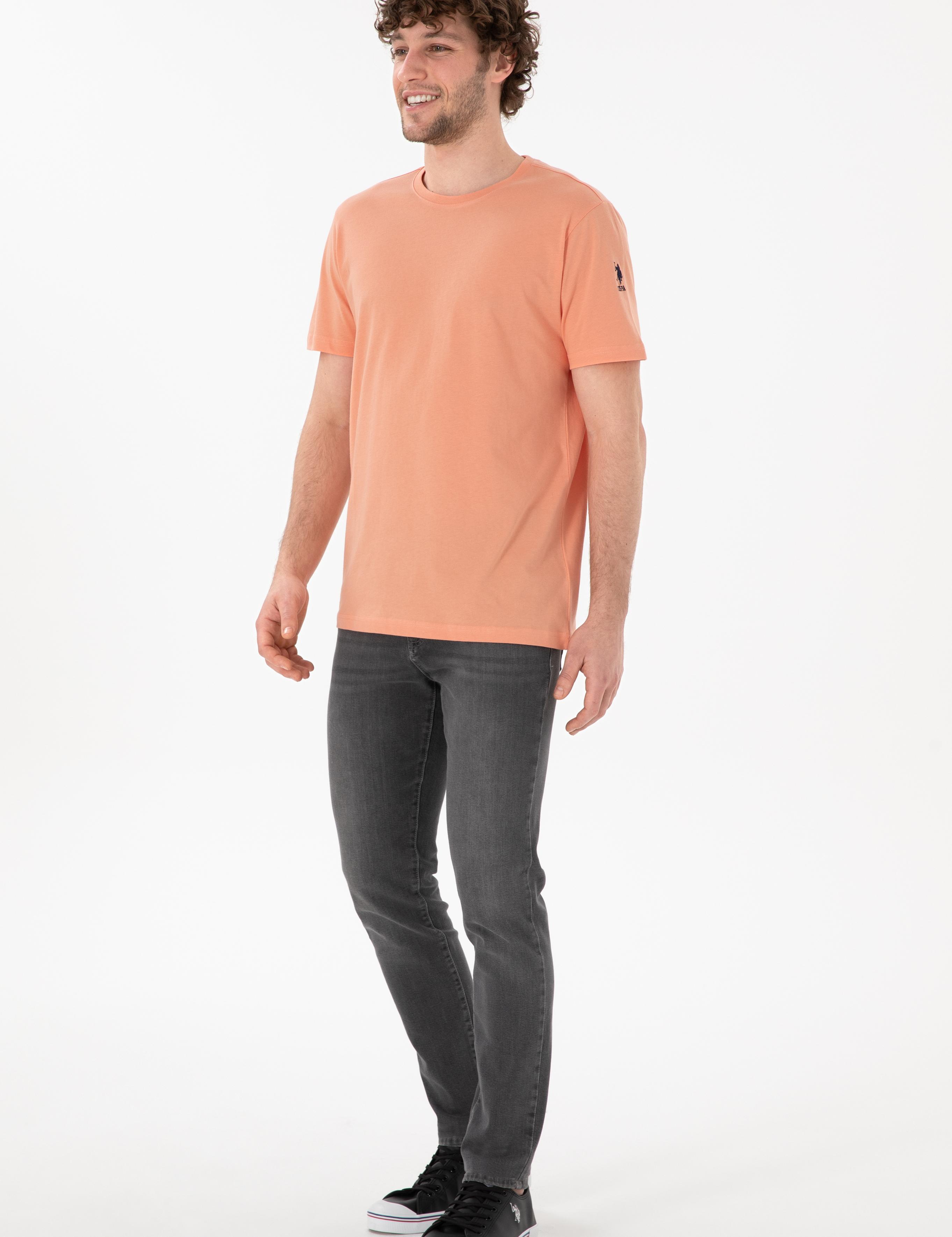 تی شرت یقه گرد آستین کوتاه رگولار یقه گرد مردانه یو اس پولو | U.S. Polo Assn. - تصویر 5