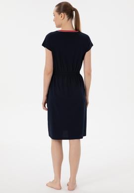 Kadın Lacivert Gecelik - 50312788003