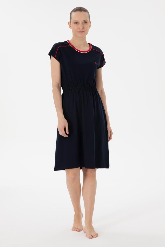 Kadın Lacivert Gecelik