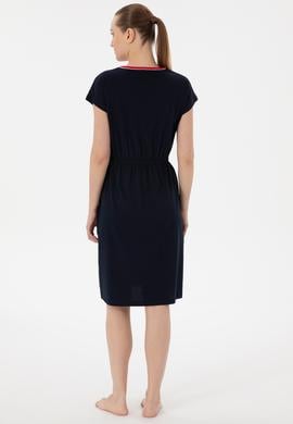 Kadın Lacivert Gecelik - 50312788003