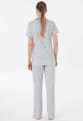 Kadın Lacivert Pijama Takımı - 50312911003