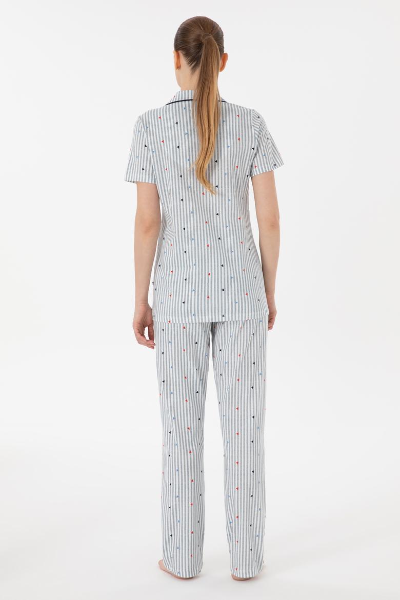 Kadın Lacivert Pijama Takımı - 50312911003