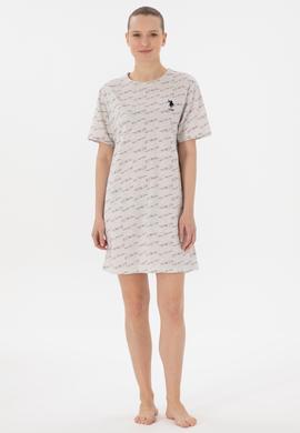 Kadın Ekru Gecelik - 50312839004