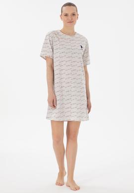 Kadın Ekru Gecelik - 50312839004