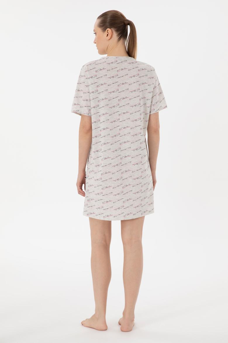 Kadın Ekru Gecelik - 50312839004