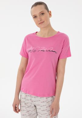 Kadın Fuşya Pijama Takımı - 50312906006