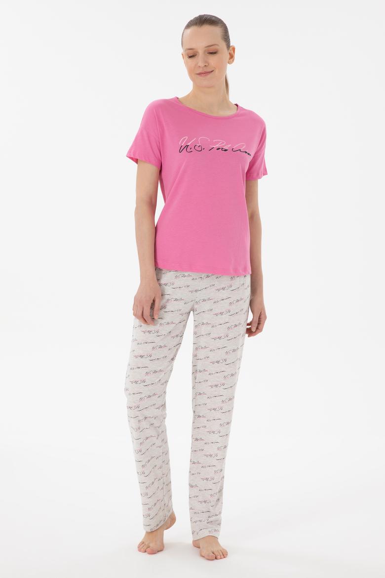 Kadın Fuşya Pijama Takımı - 50312906006