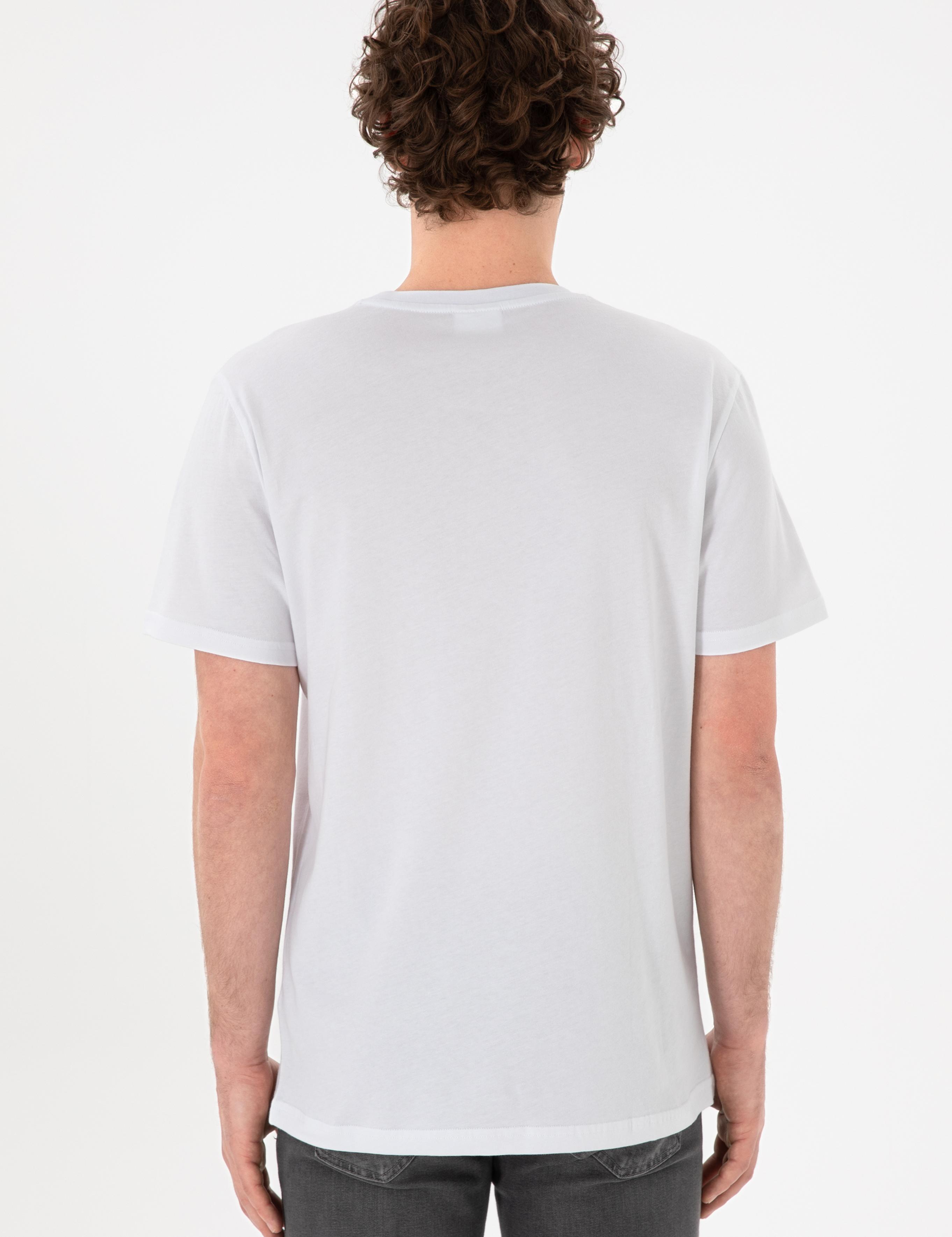تی شرت یقه گرد آستین کوتاه رگولار یقه گرد مردانه یو اس پولو | U.S. Polo Assn. - تصویر 6