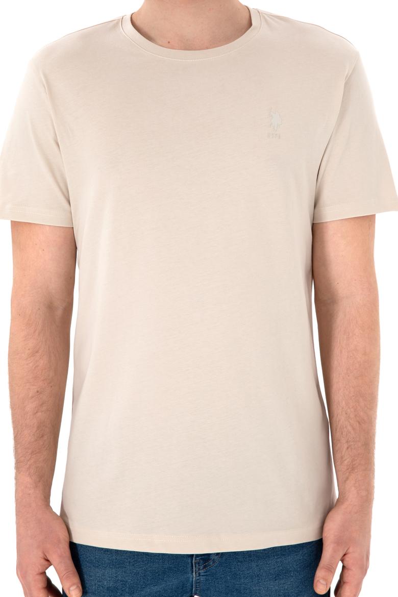 Erkek Regular Fit Bisiklet Yaka Taş Basic Tişört - 50305924050