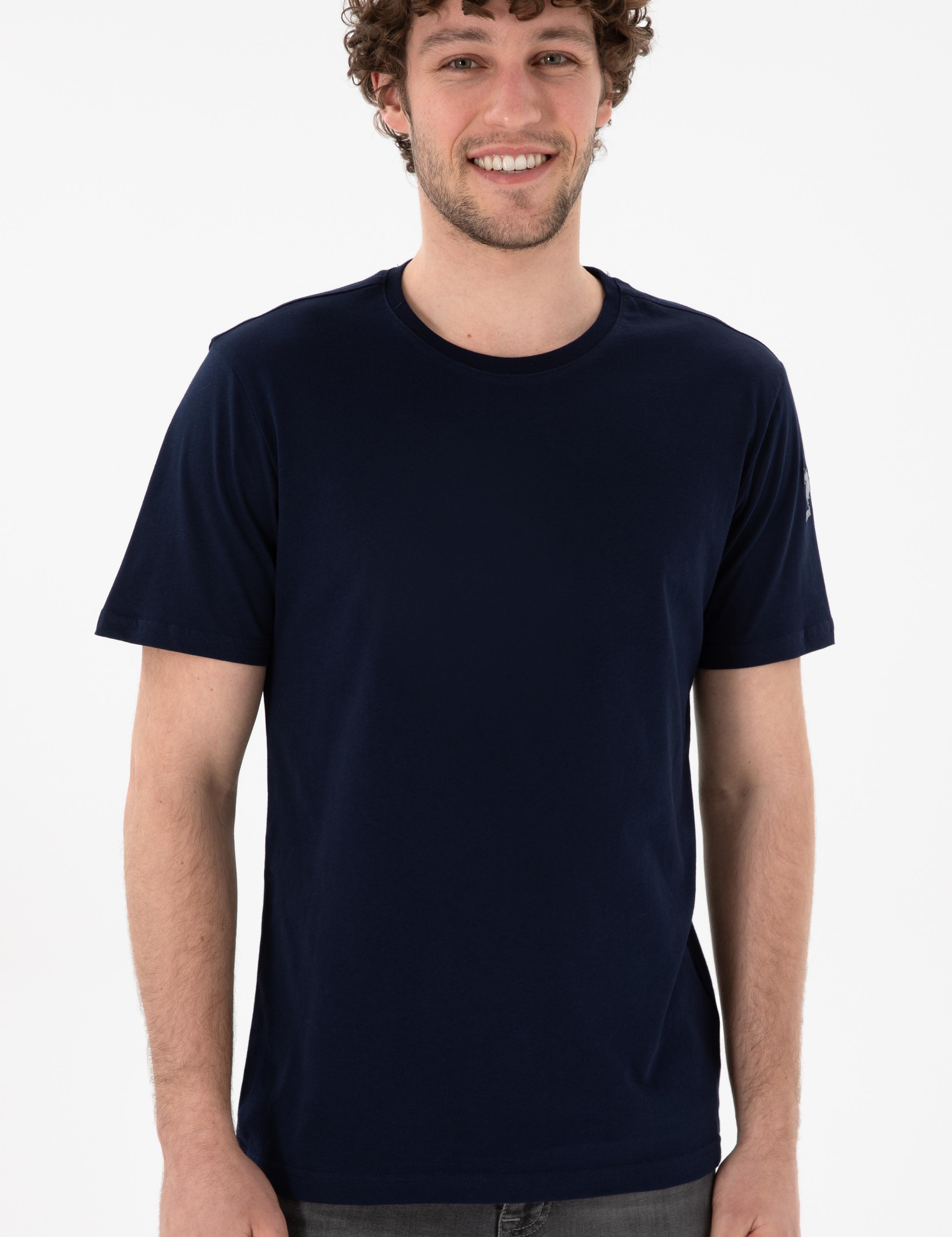 تی شرت یقه گرد آستین کوتاه رگولار یقه گرد مردانه یو اس پولو | U.S. Polo Assn. - تصویر 4