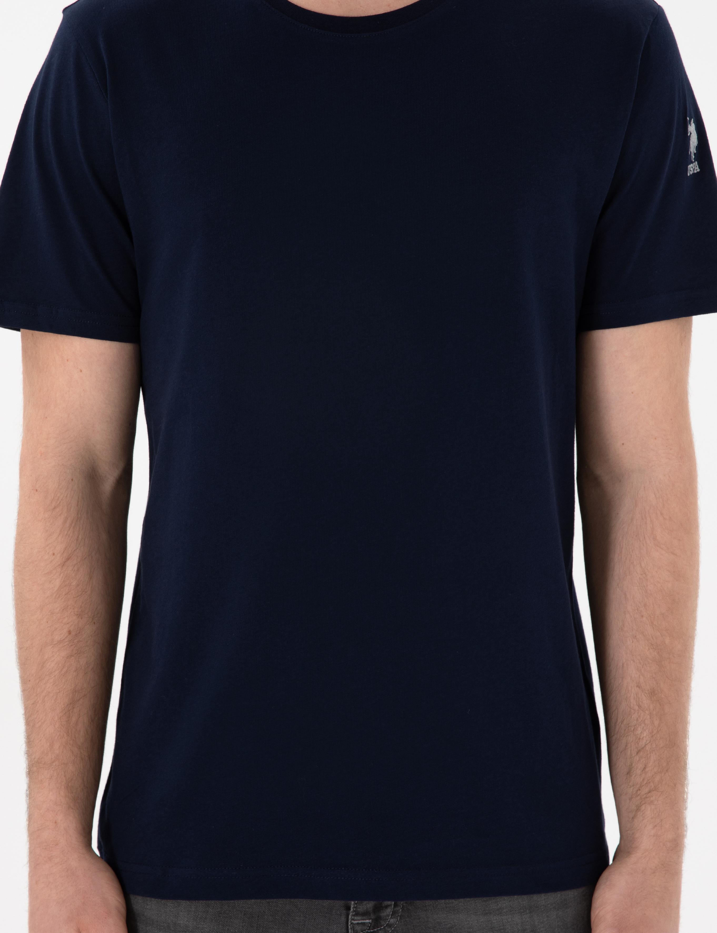 تی شرت یقه گرد آستین کوتاه رگولار یقه گرد مردانه یو اس پولو | U.S. Polo Assn. - تصویر 7