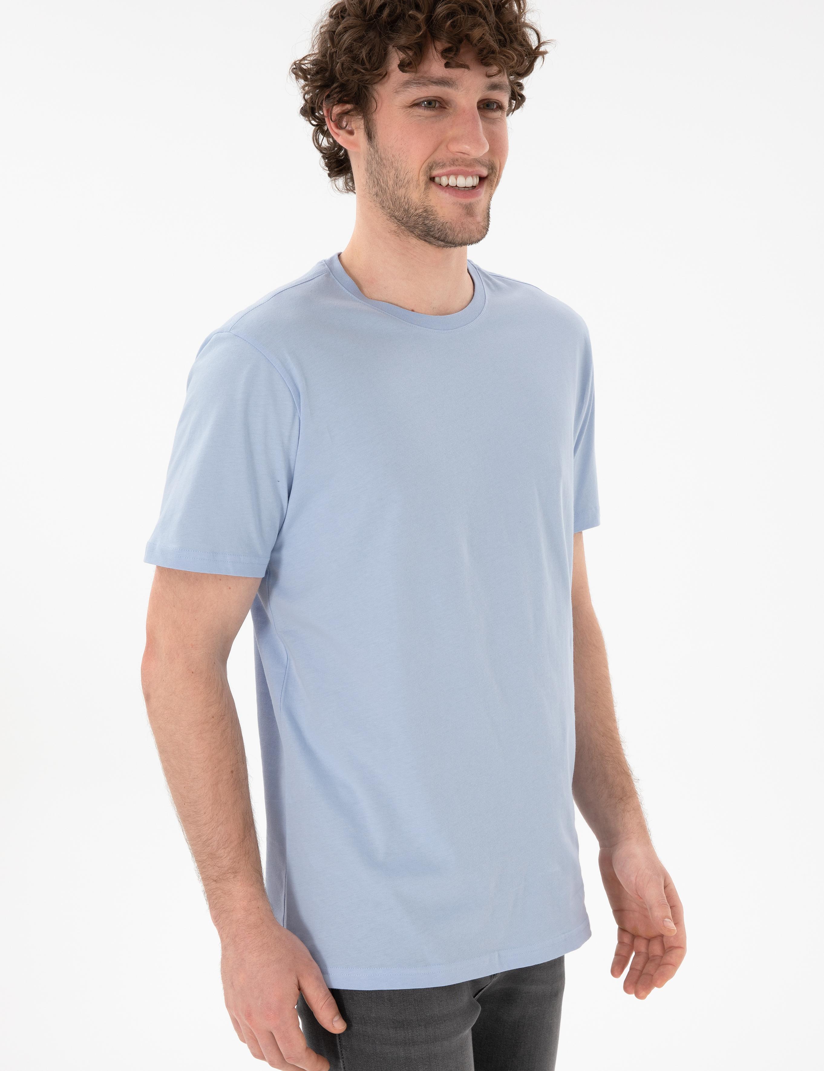 تی شرت یقه گرد آستین کوتاه رگولار یقه گرد مردانه یو اس پولو | U.S. Polo Assn. - تصویر 2