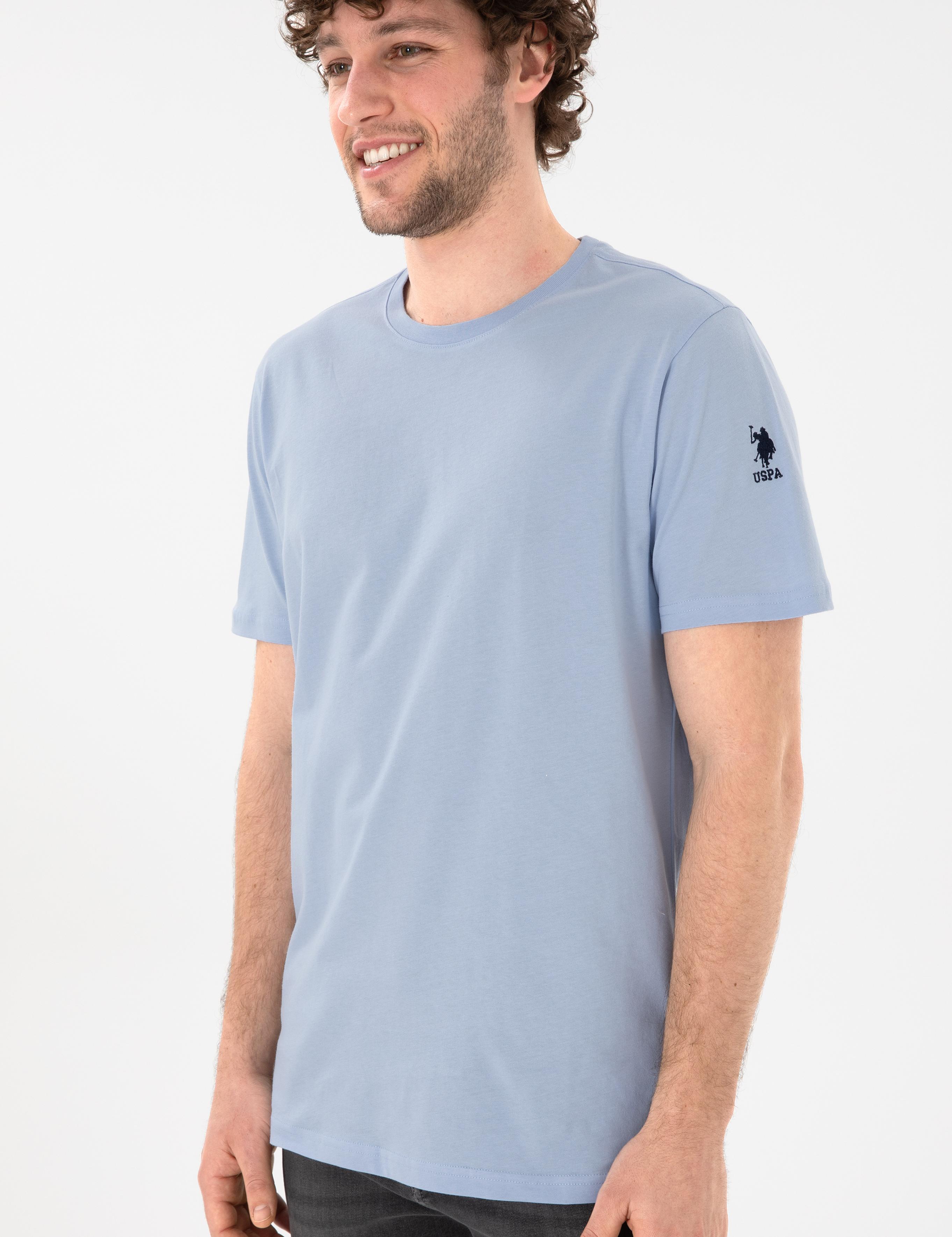 تی شرت یقه گرد آستین کوتاه رگولار یقه گرد مردانه یو اس پولو | U.S. Polo Assn. - تصویر 4