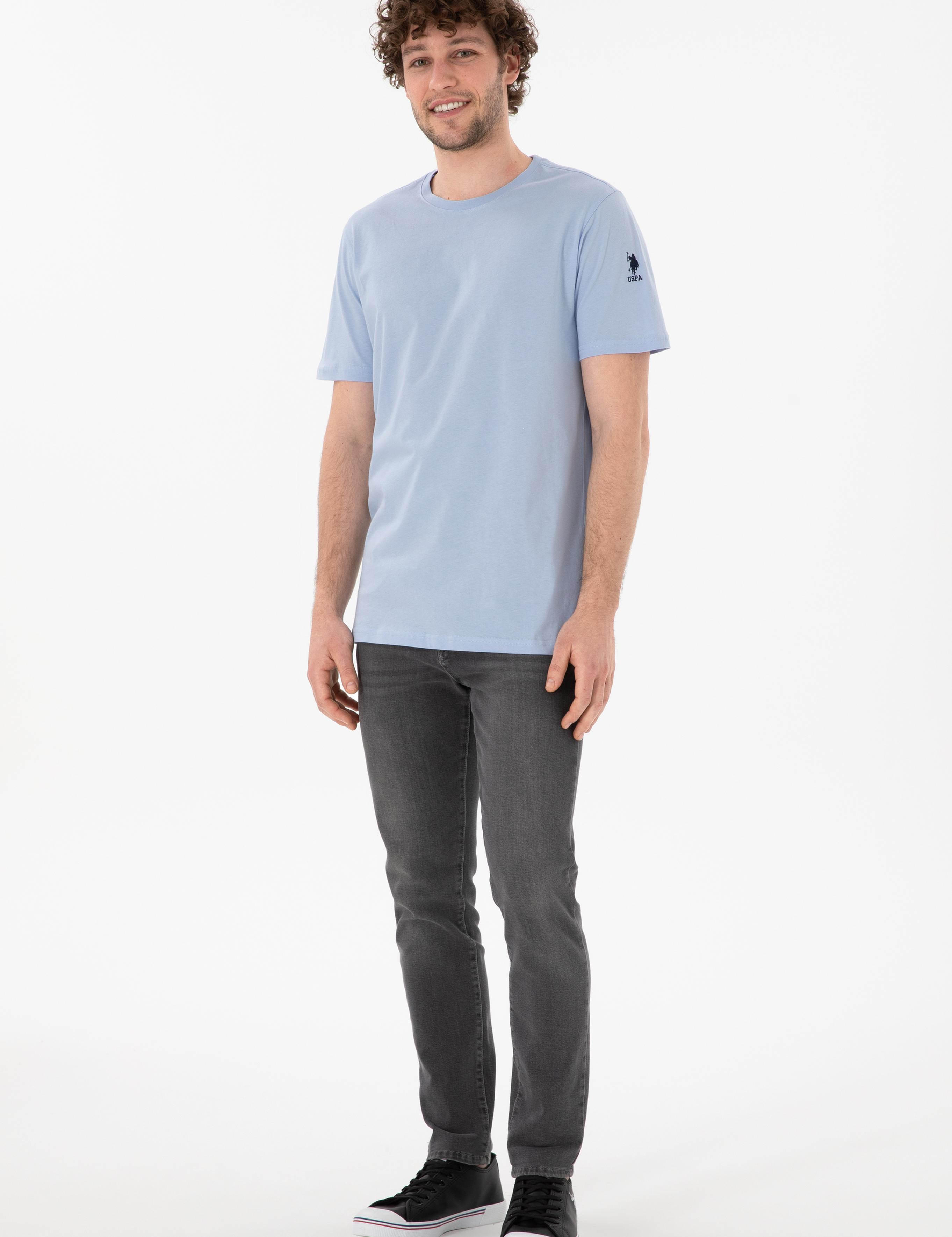تی شرت یقه گرد آستین کوتاه رگولار یقه گرد مردانه یو اس پولو | U.S. Polo Assn. - تصویر 5