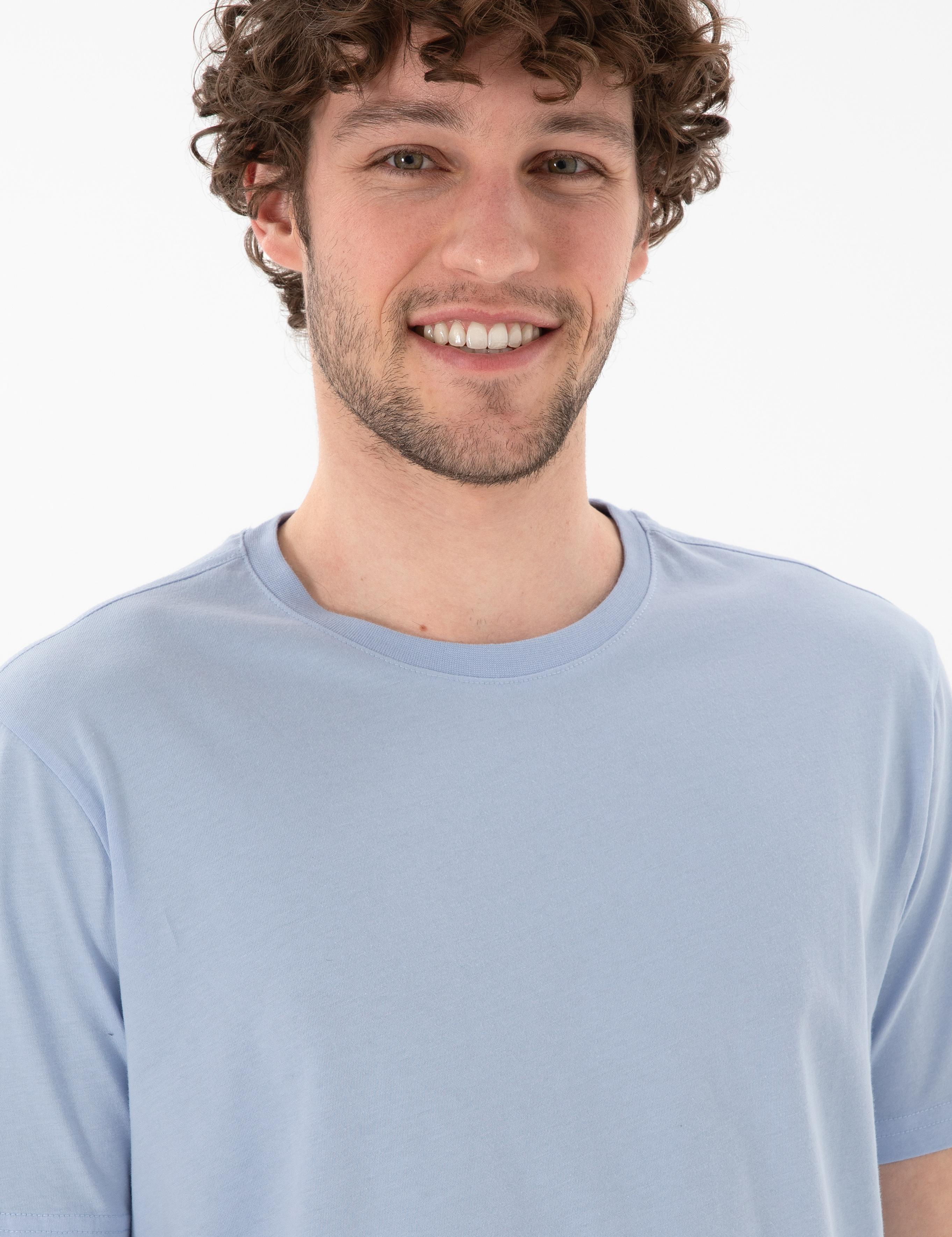 تی شرت یقه گرد آستین کوتاه رگولار یقه گرد مردانه یو اس پولو | U.S. Polo Assn. - تصویر 3