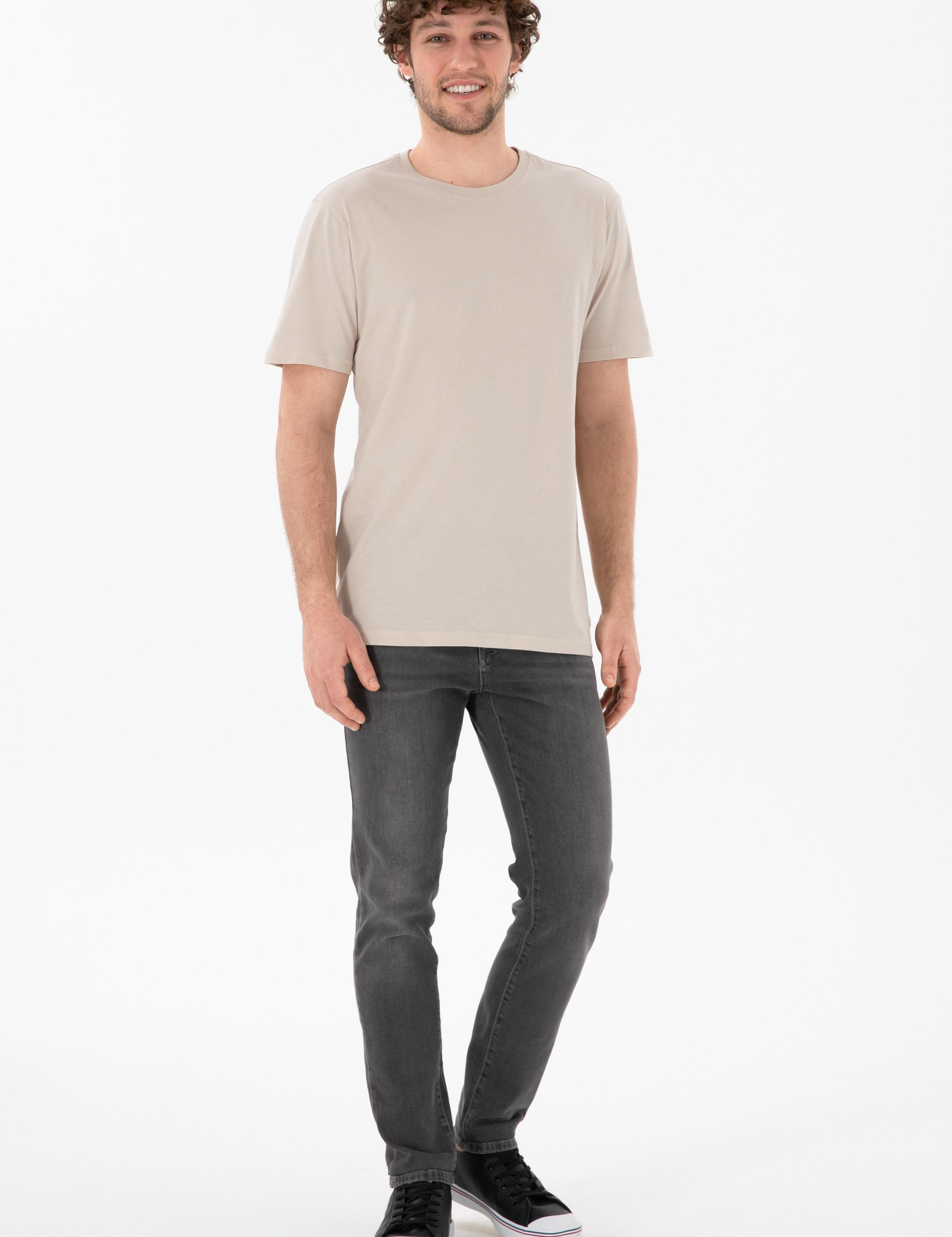 تی شرت یقه گرد آستین کوتاه رگولار یقه گرد مردانه یو اس پولو | U.S. Polo Assn. - تصویر 5