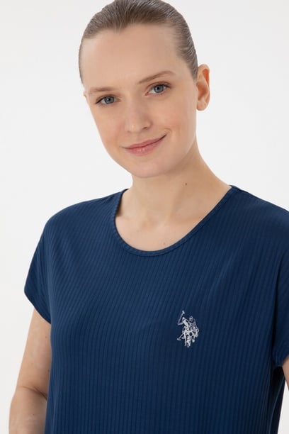 Kadın Lacivert Pijama Takımı