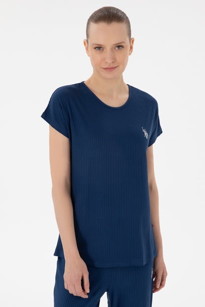 Kadın Lacivert Pijama Takımı
