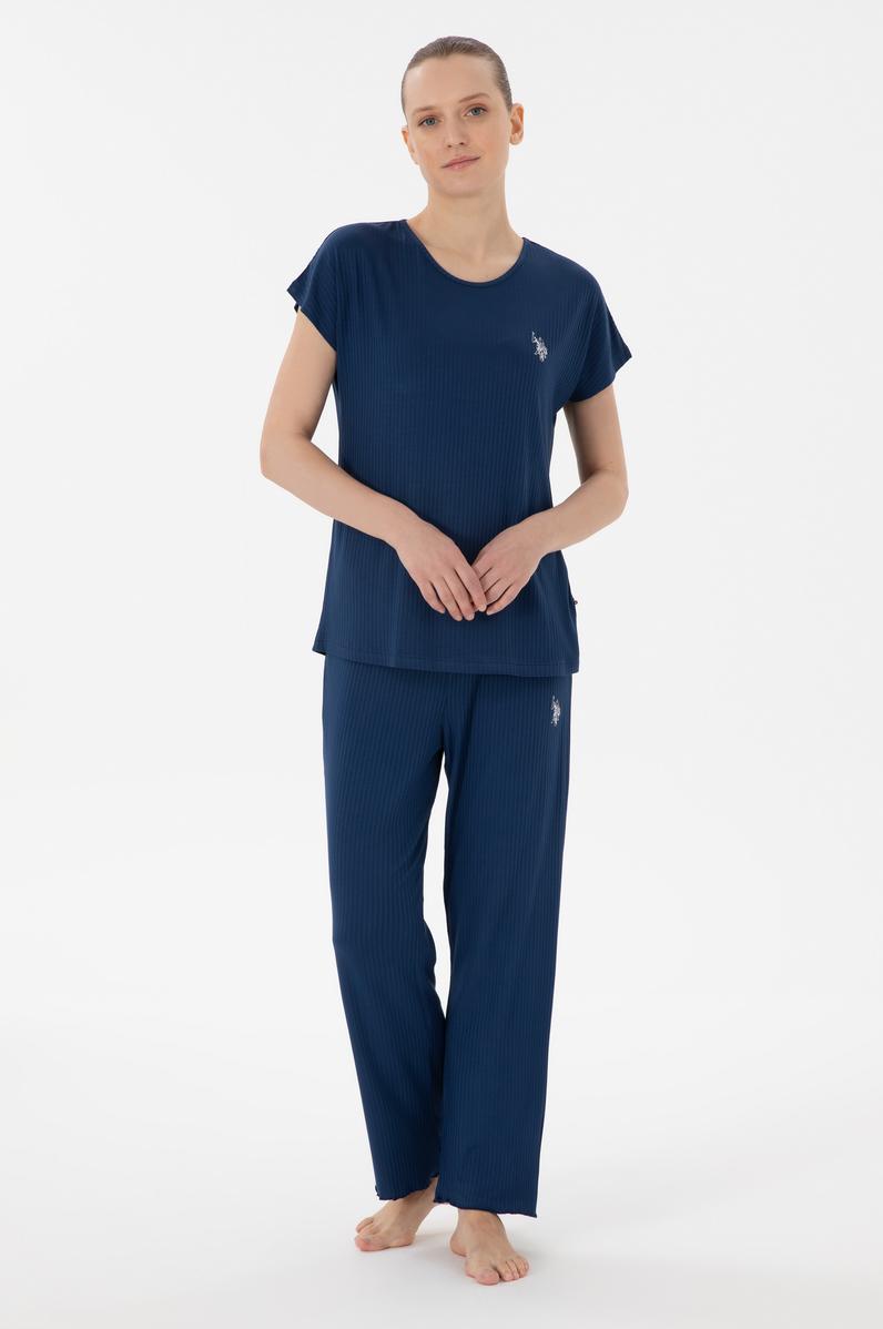 Kadın Lacivert Pijama Takımı