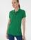 Kadın Yeşil Basic Polo Yaka Tişört