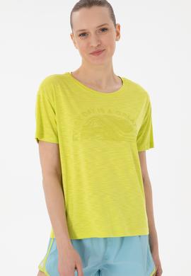 Kadın Fıstık Yeşili Tişört - 50283780014