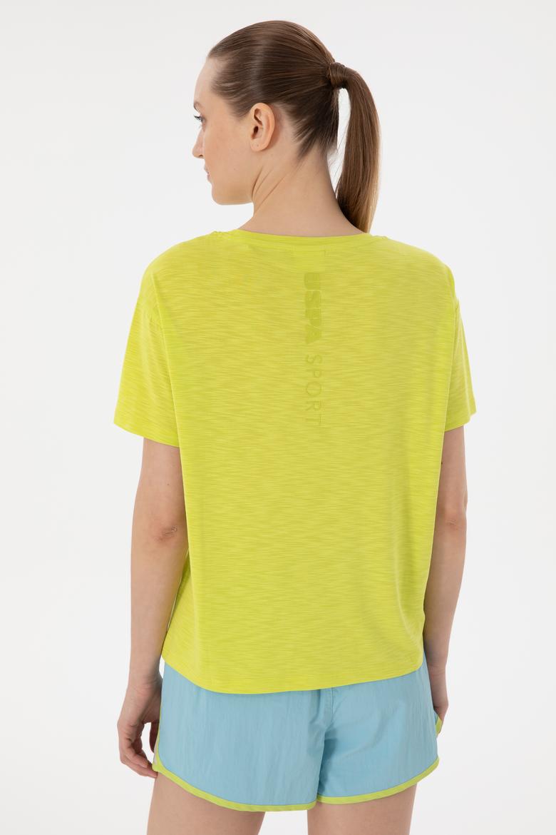 Kadın Fıstık Yeşili Tişört - 50283780014