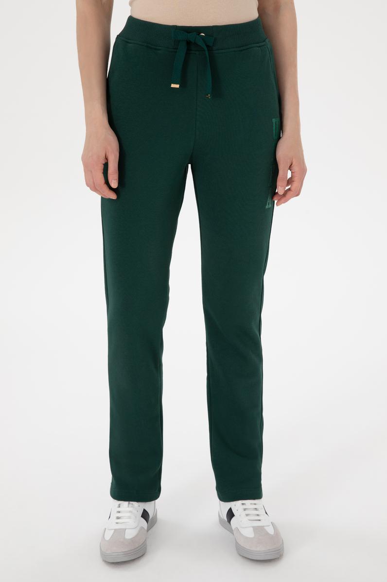 Kadın Koyu Yeşil Eşofman Altı