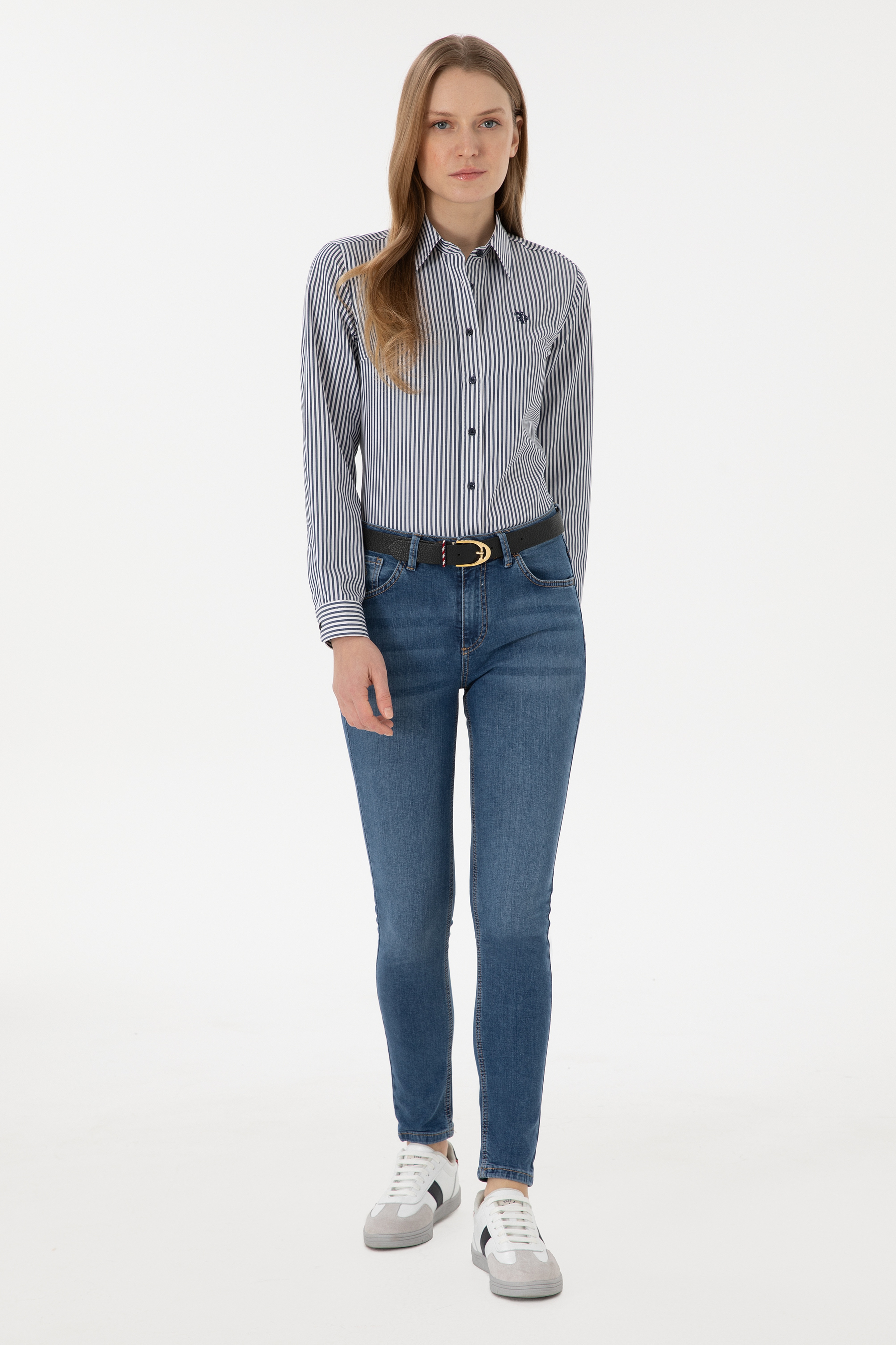 Kadın Açık Mavi Skinny Fit Jean Pantolon