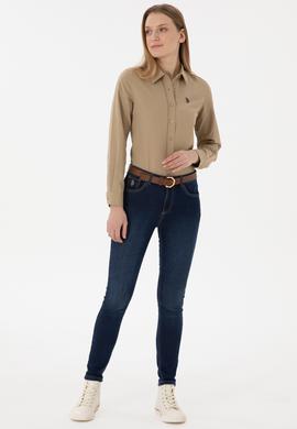 Kadın Mavi Skinny Fit Jean Pantolon - 50266548002