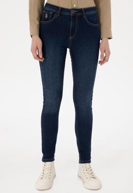 Kadın Mavi Skinny Fit Jean Pantolon - 50266548002