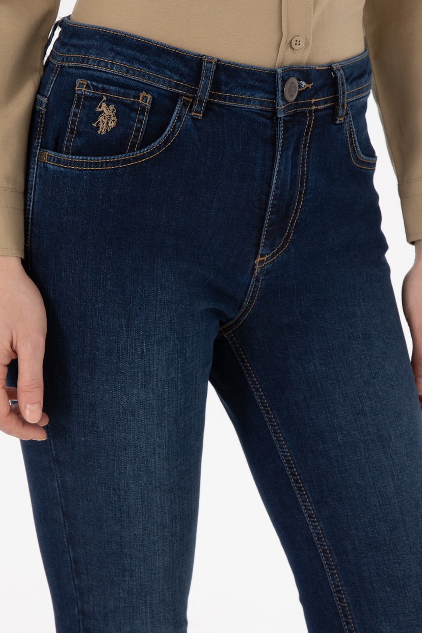 Kadın Mavi Skinny Fit Jean Pantolon