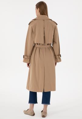 Kadın Camel Trençkot - 50299141004
