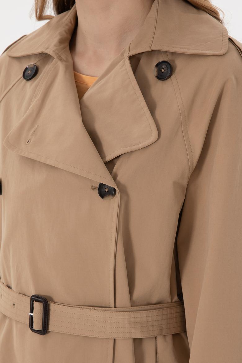 Kadın Camel Trençkot - 50299141004