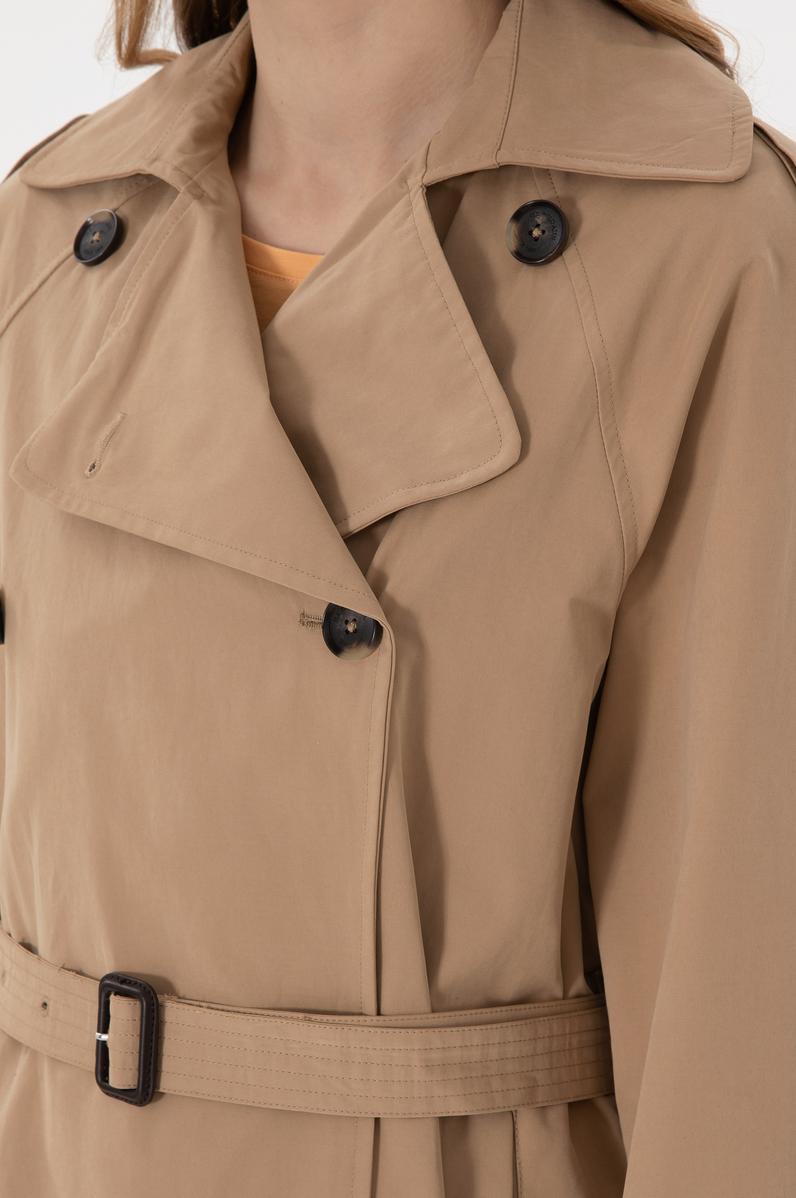 Kadın Camel Trençkot