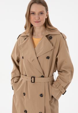 Kadın Camel Trençkot - 50299141004