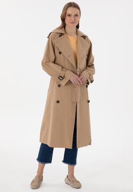 Kadın Camel Trençkot - 50299141004