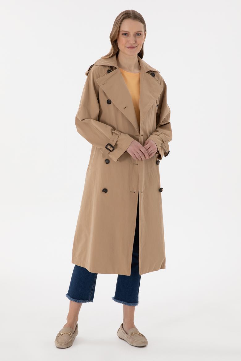 Kadın Camel Trençkot - 50299141004
