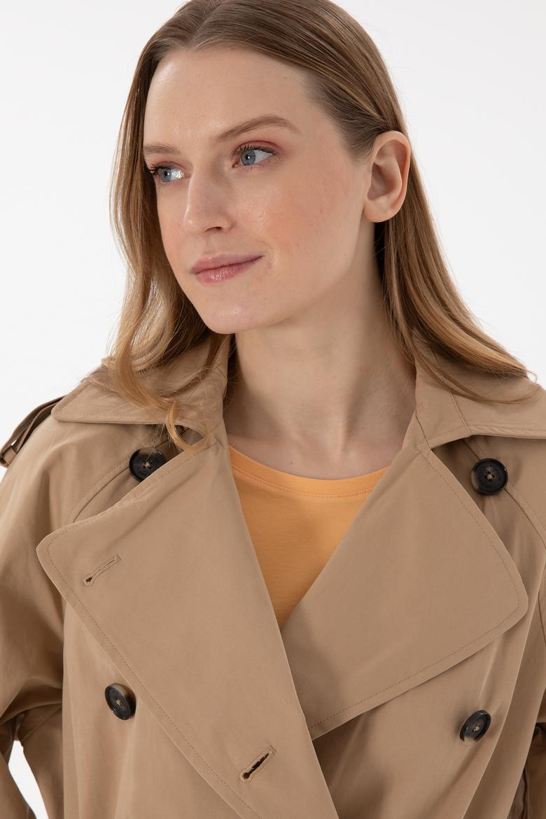 Kadın Camel Trençkot - 50299141004