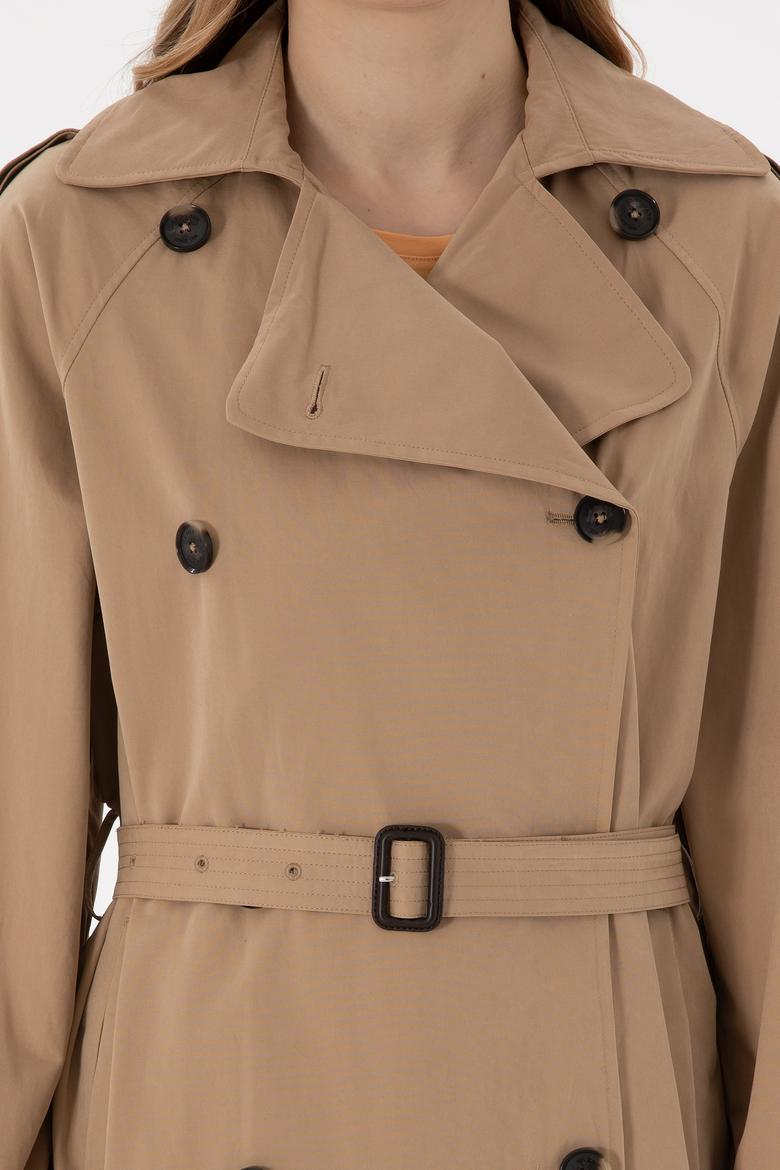 Kadın Camel Trençkot - 50299141004