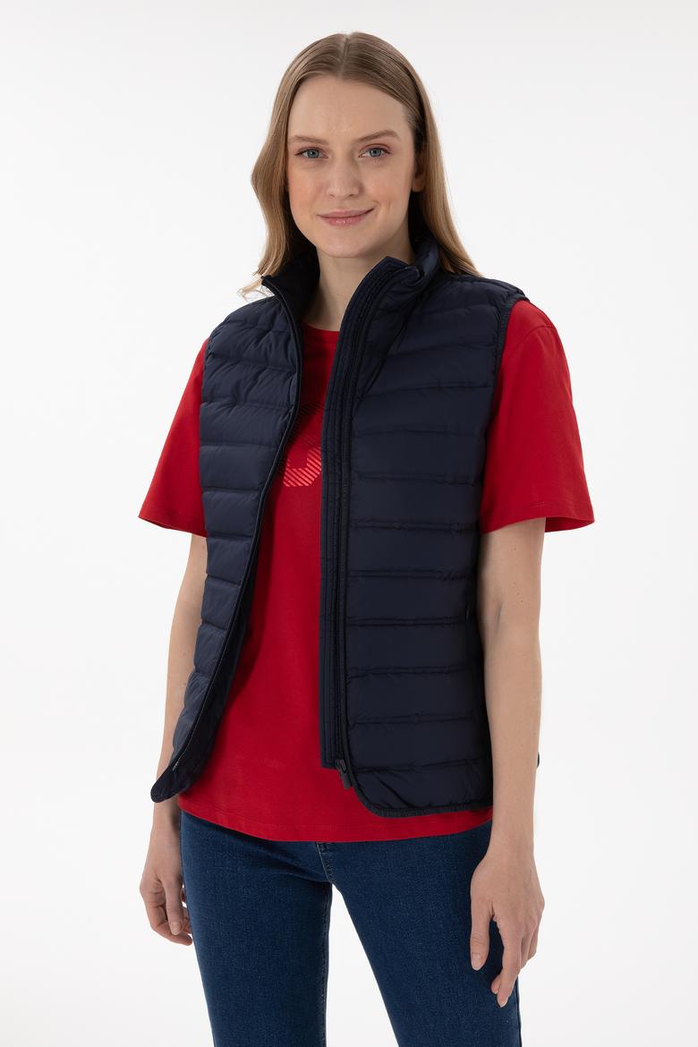 Kadın Lacivert Yelek