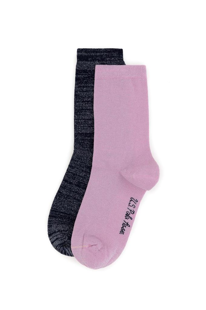 Kadın Simli 2'li Soket Çorap